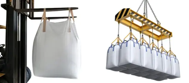 method to pick up jumbo bags